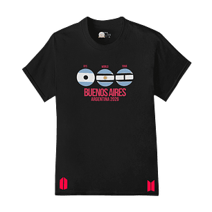 Polera BTS World Tour 2026 – Buenos Aires Pulse