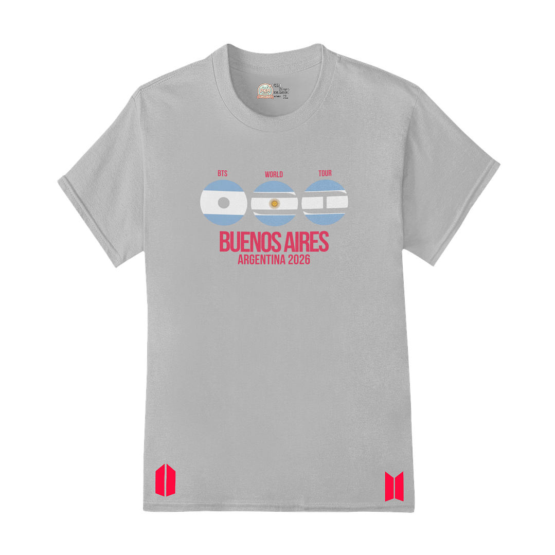 Polera BTS World Tour 2026 – Buenos Aires Pulse 2