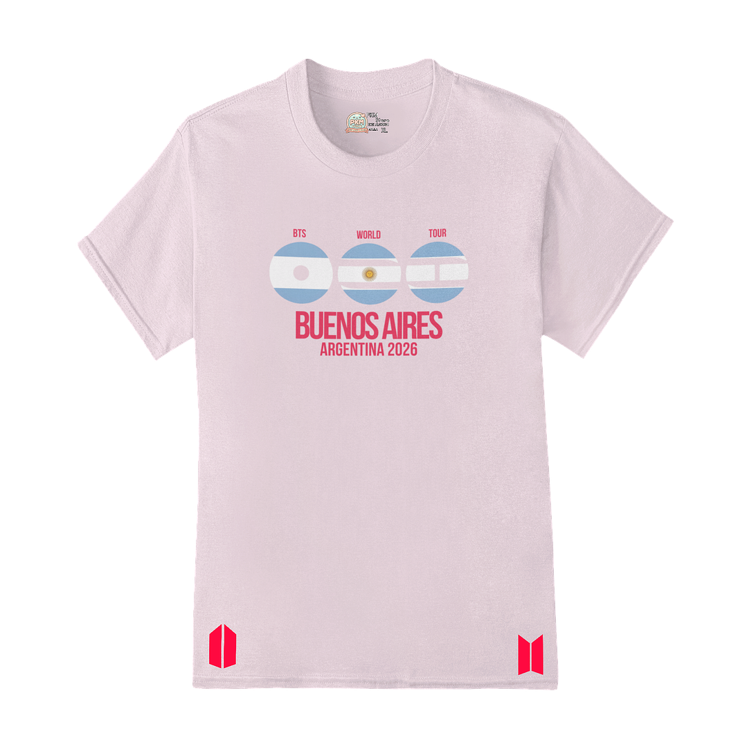Polera BTS World Tour 2026 – Buenos Aires Pulse 3