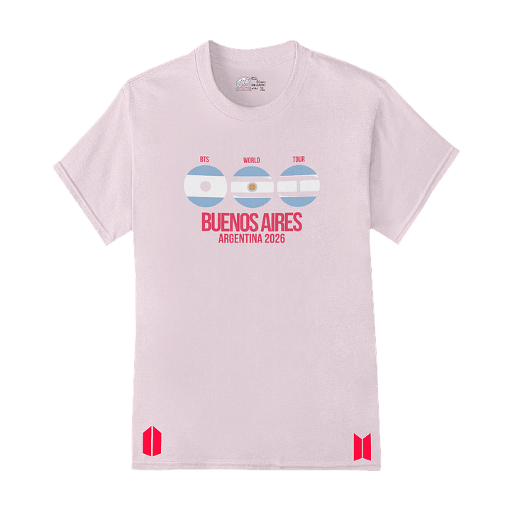 Polera BTS World Tour 2026 – Buenos Aires Pulse 3