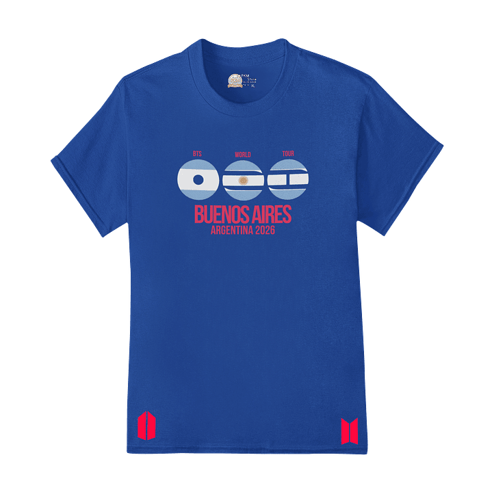 Polera BTS World Tour 2026 – Buenos Aires Pulse 4
