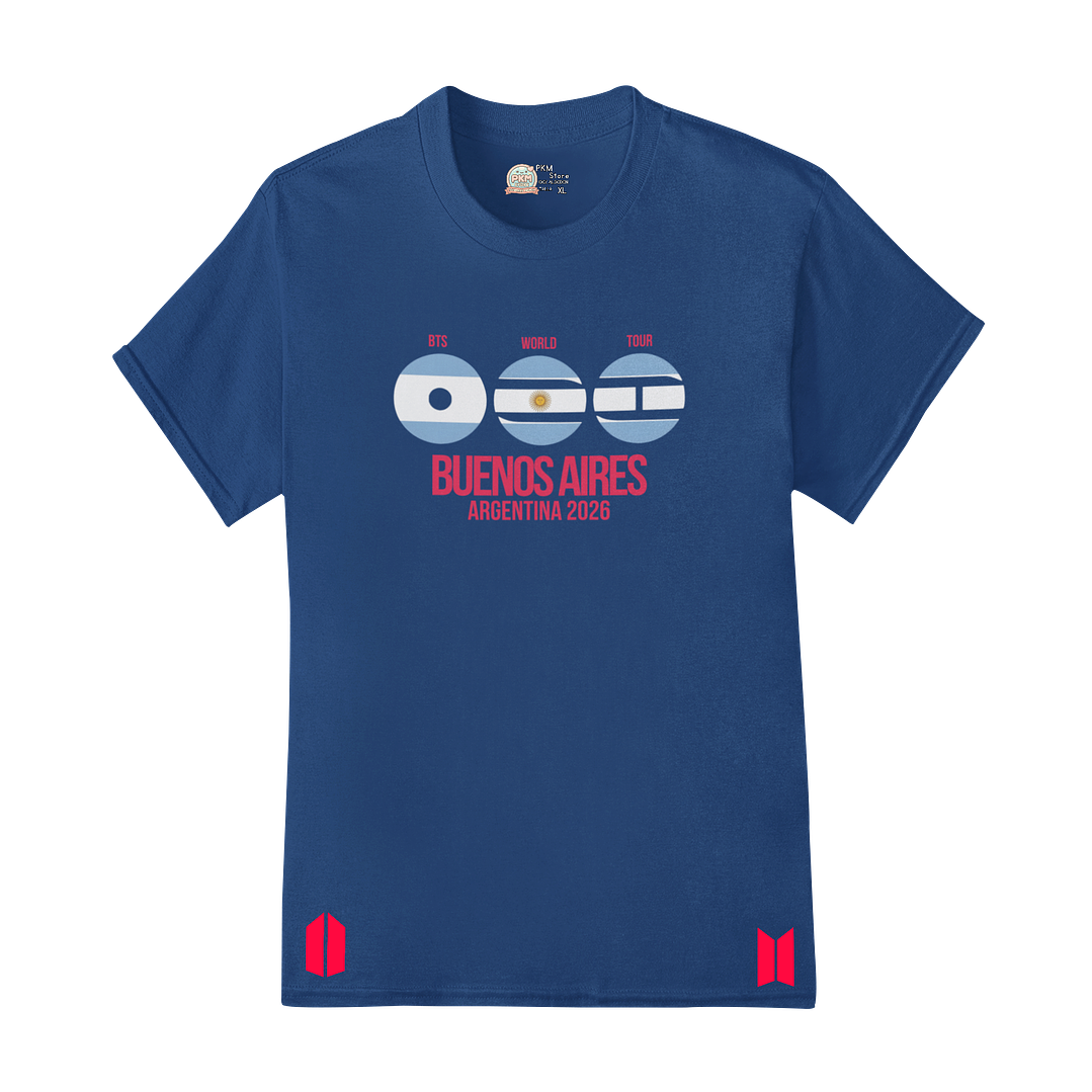 Polera BTS World Tour 2026 – Buenos Aires Pulse 5