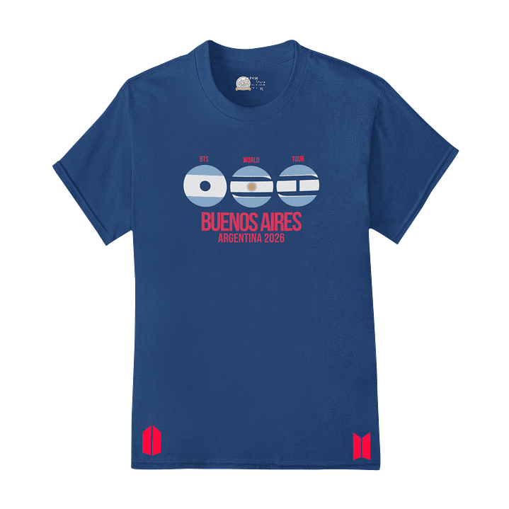 Polera BTS World Tour 2026 – Buenos Aires Pulse 5