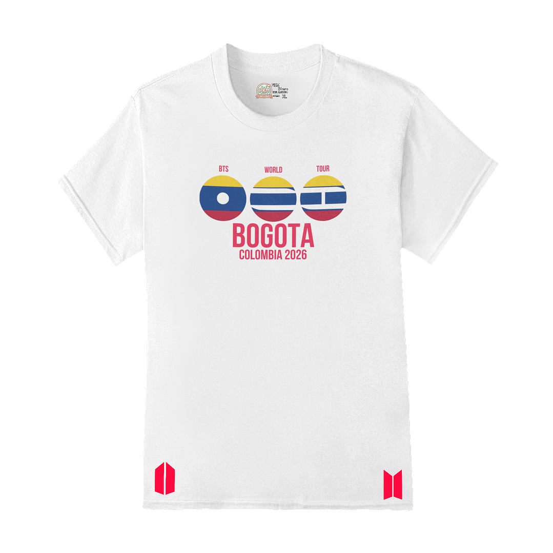 Polera BTS World Tour 2026 – Bogota Echo 1