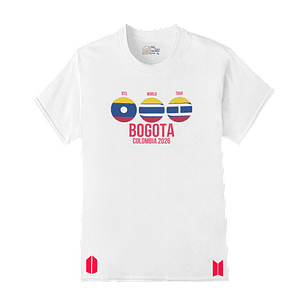 Polera BTS World Tour 2026 – Bogota Echo