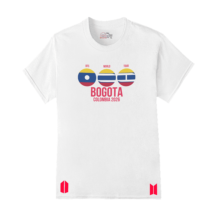 Polera BTS World Tour 2026 – Bogota Echo 1