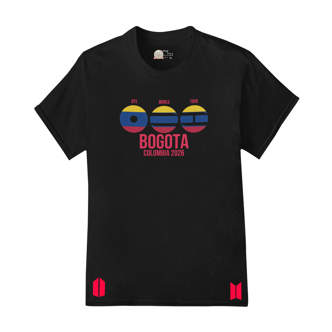 Polera BTS World Tour 2026 – Bogota Echo 2