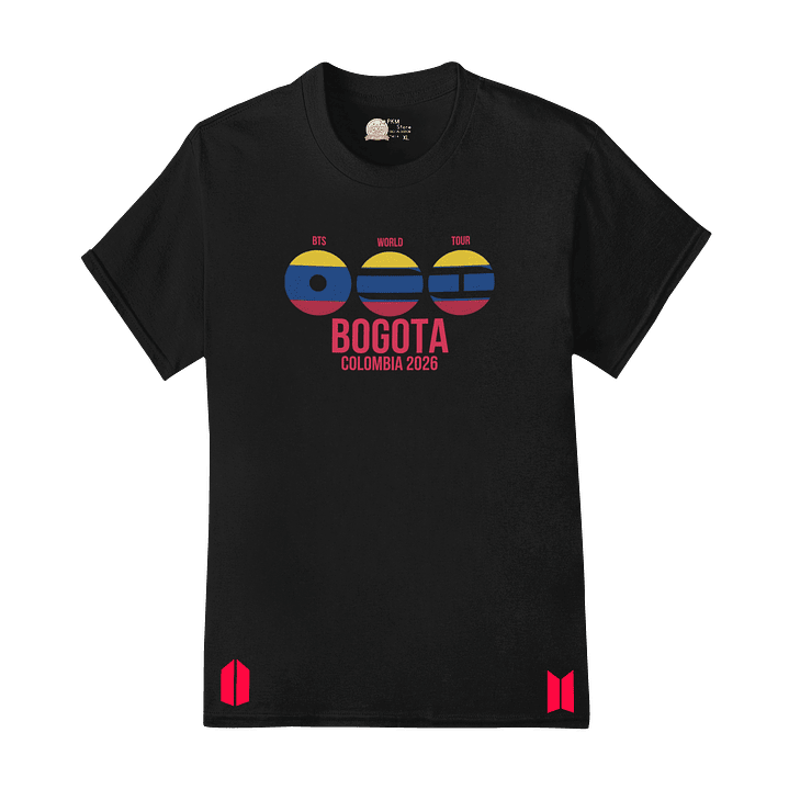 Polera BTS World Tour 2026 – Bogota Echo 2
