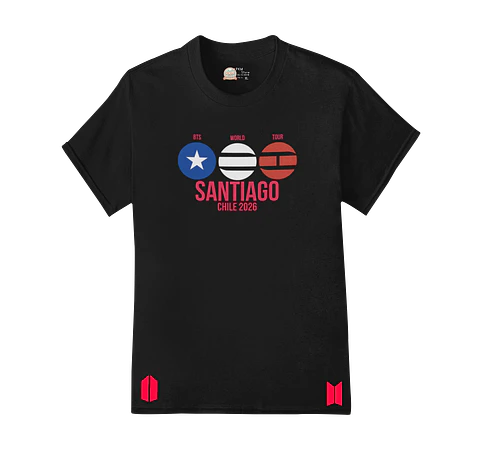 Polera BTS OT7 | Santiago Lights