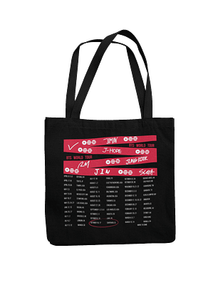Totebag BTS World Tour 2026