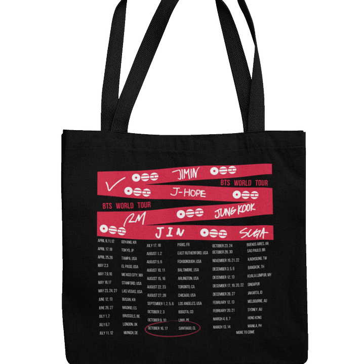Totebag BTS World Tour 2026 1
