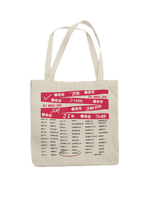 Totebag BTS World Tour 2026