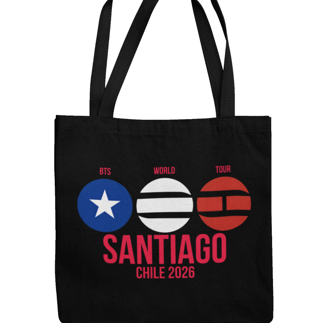 Totebag BTS World Tour 2026 - Santiago Lights 1