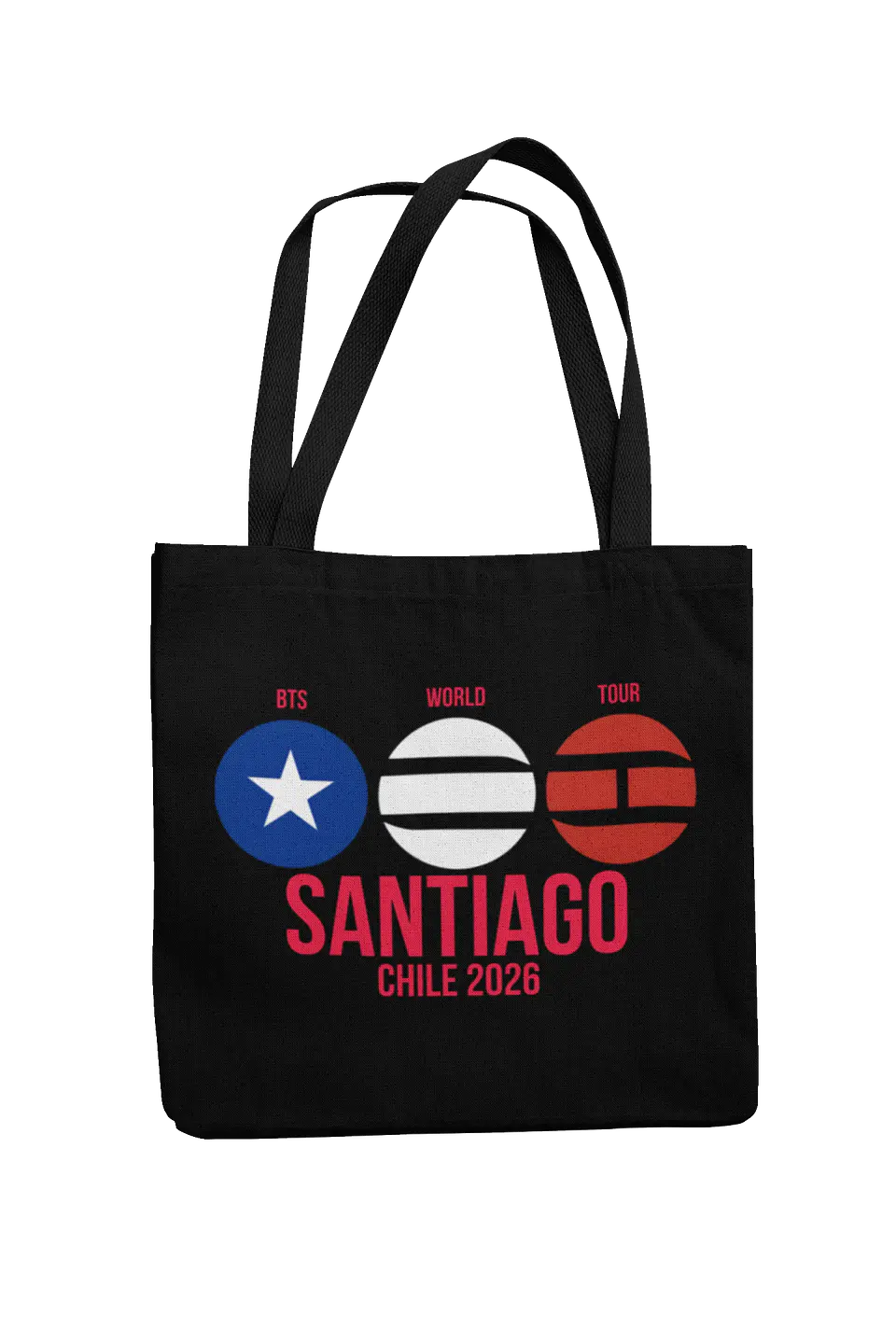 Totebag BTS World Tour 2026 | Santiago Stage 1