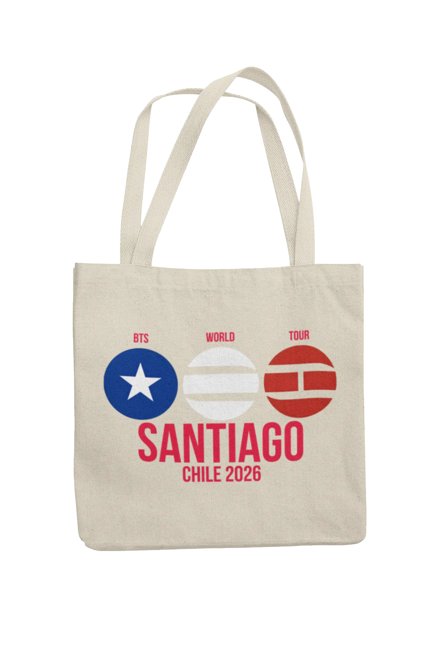 Totebag BTS World Tour 2026 | Santiago Stage 2