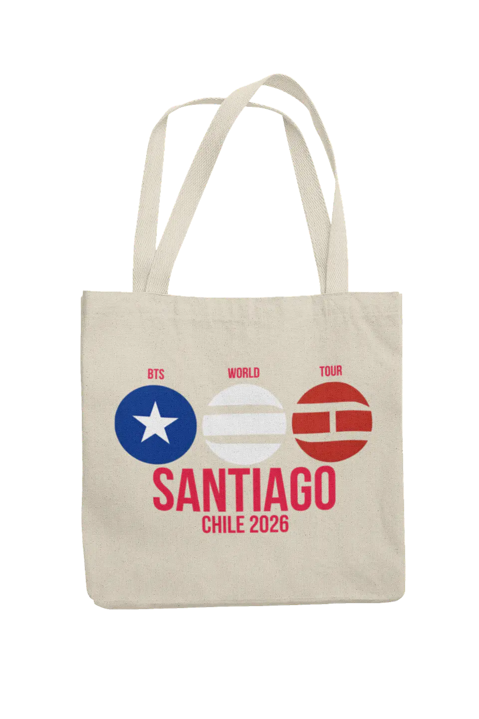 Totebag BTS World Tour 2026 | Santiago Stage 2