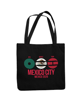 Totebag BTS World Tour 2026 - Mexico City Heart