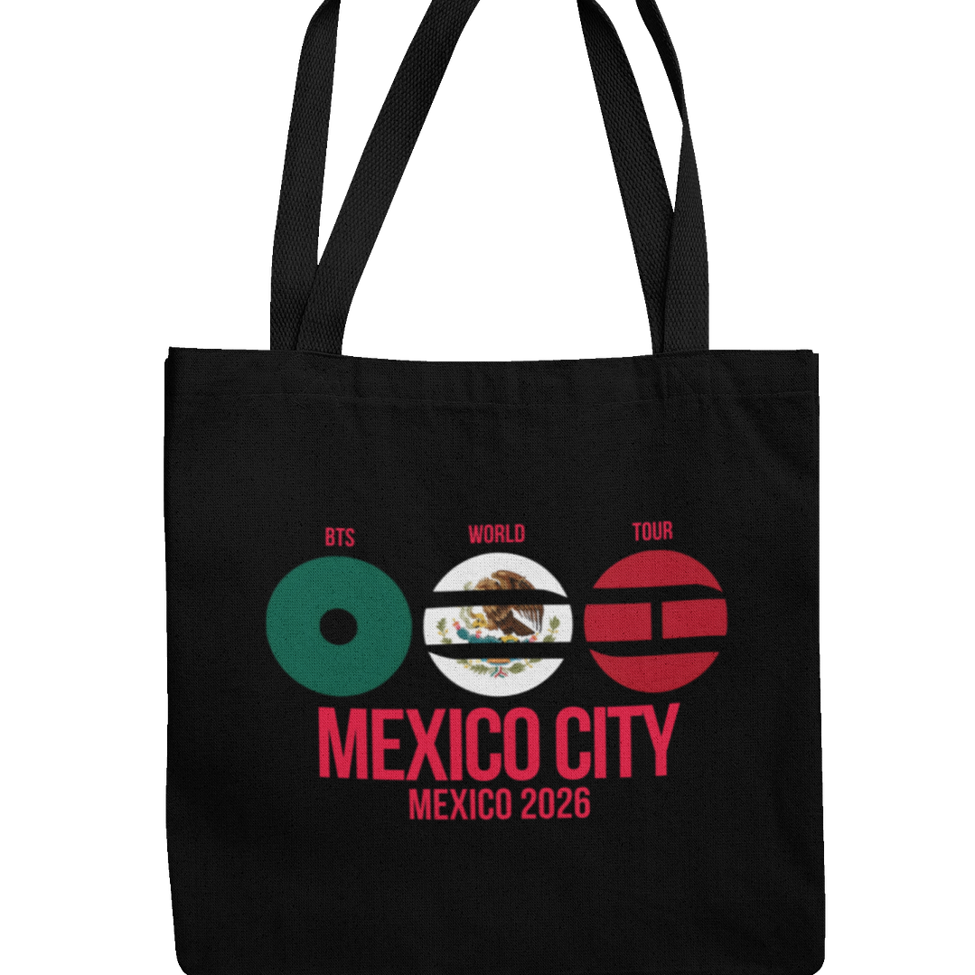 Totebag BTS World Tour 2026 - Mexico City Heart 1