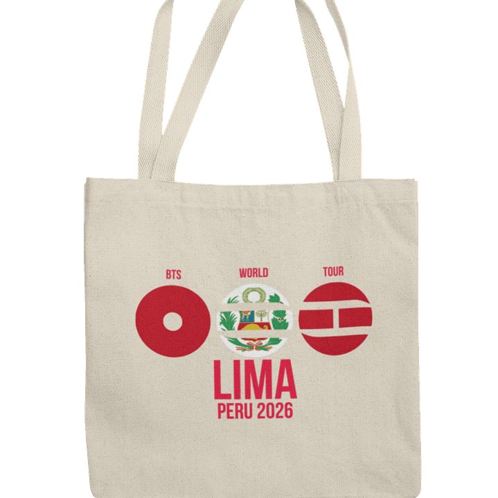 Totebag BTS World Tour 2026 - Lima Chapter 1