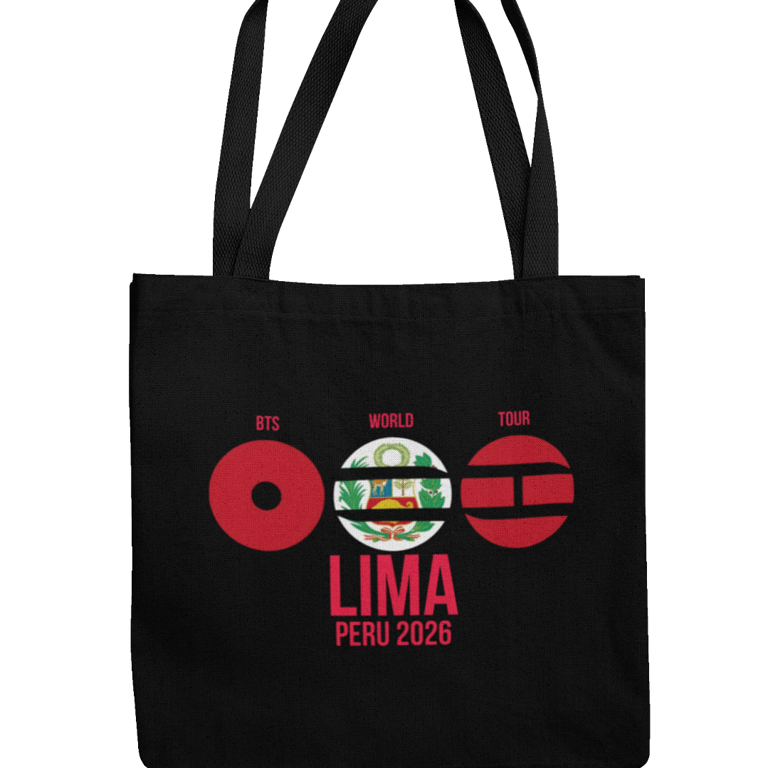Totebag BTS World Tour 2026 - Lima Chapter 2
