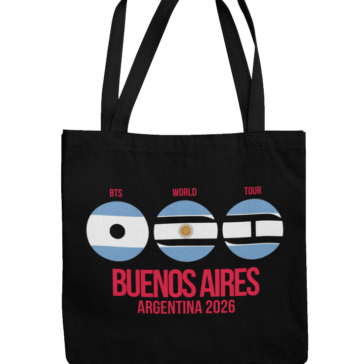Totebag BTS World Tour 2026 - Buenos Aires Pulse 1