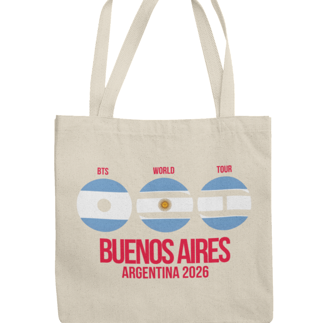 Totebag BTS World Tour 2026 - Buenos Aires Pulse 2