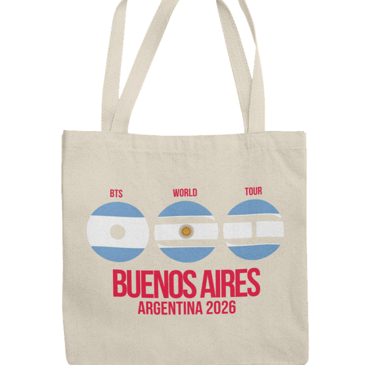 Totebag BTS World Tour 2026 - Buenos Aires Pulse 2