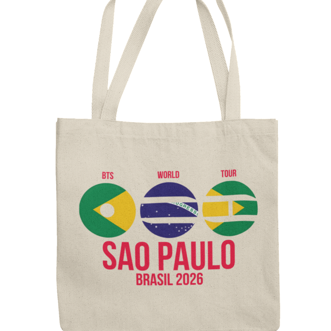 Totebag BTS World Tour 2026 - São Paulo Energy 1