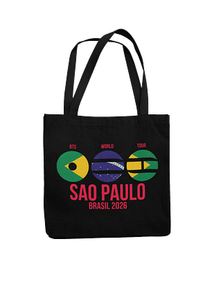 Totebag BTS World Tour 2026 - São Paulo Energy