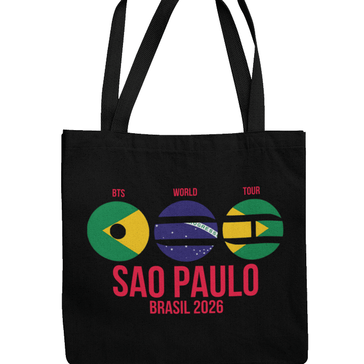 Totebag BTS World Tour 2026 - São Paulo Energy 2