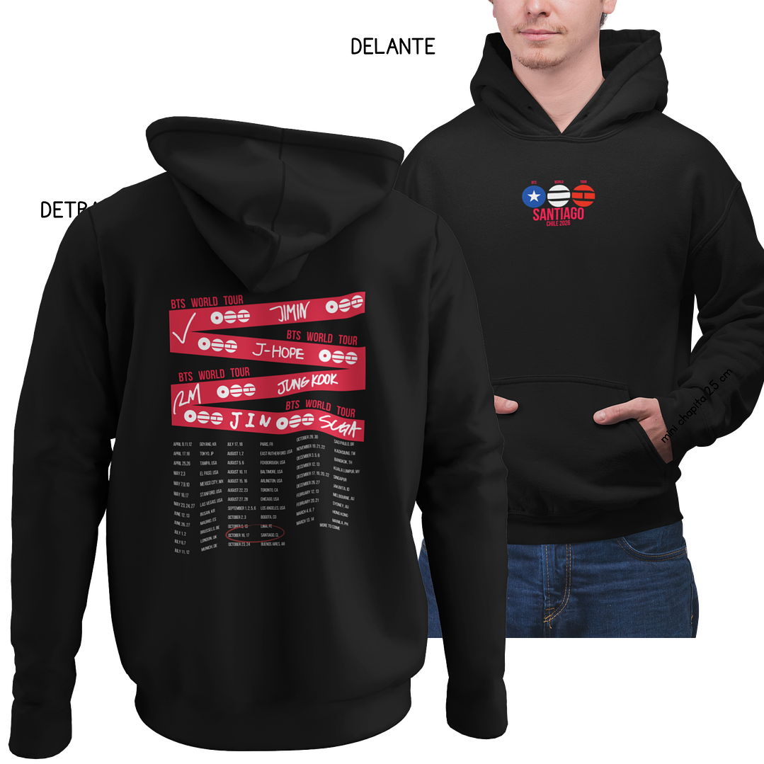 Poleron BTS World Tour 2026 2