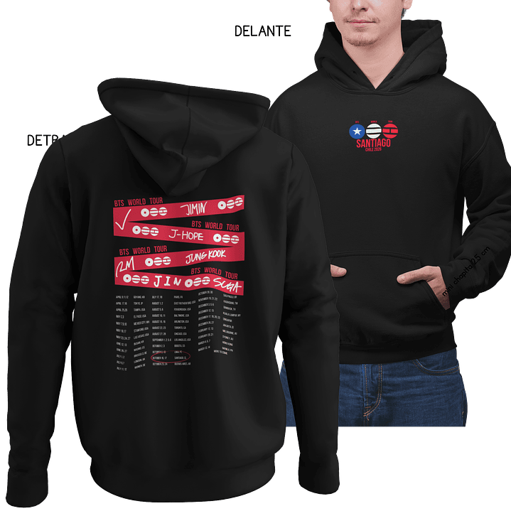 Poleron BTS World Tour 2026 2