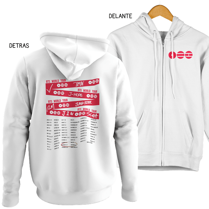 Poleron BTS World Tour 2026 5