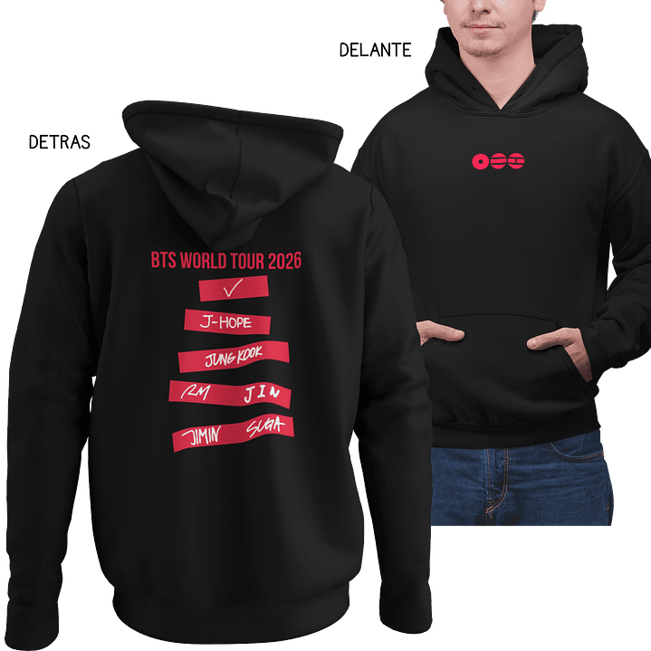 Poleron BTS World Tour 2026 2