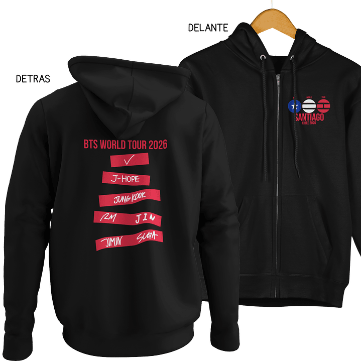 Poleron BTS World Tour 2026 3