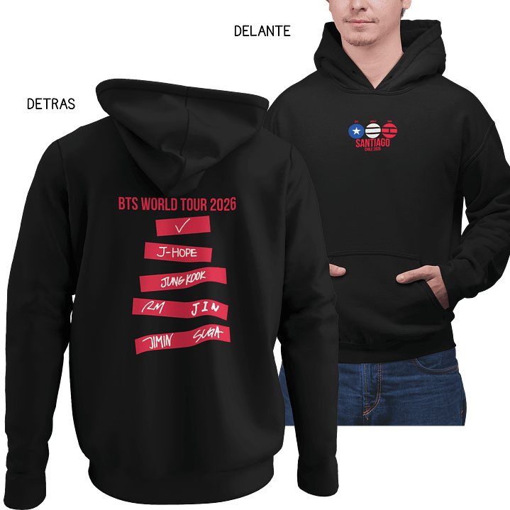 Poleron BTS World Tour 2026 4