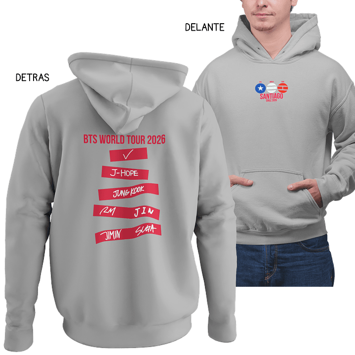 Poleron BTS World Tour 2026 5