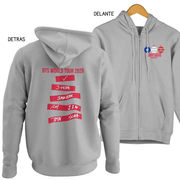 Poleron BTS World Tour 2026 6