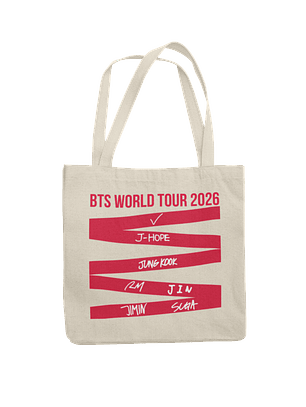 Totebag BTS World Tour 2026