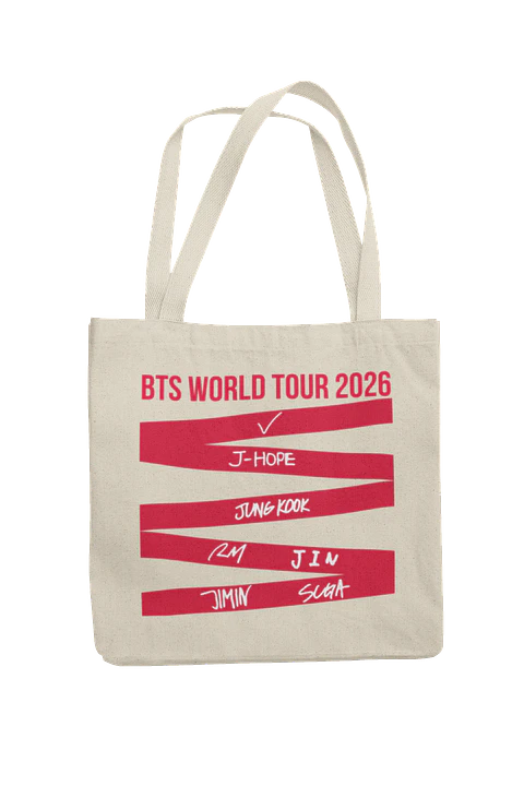 Totebag BTS World Tour 2026 | Red Ribbon