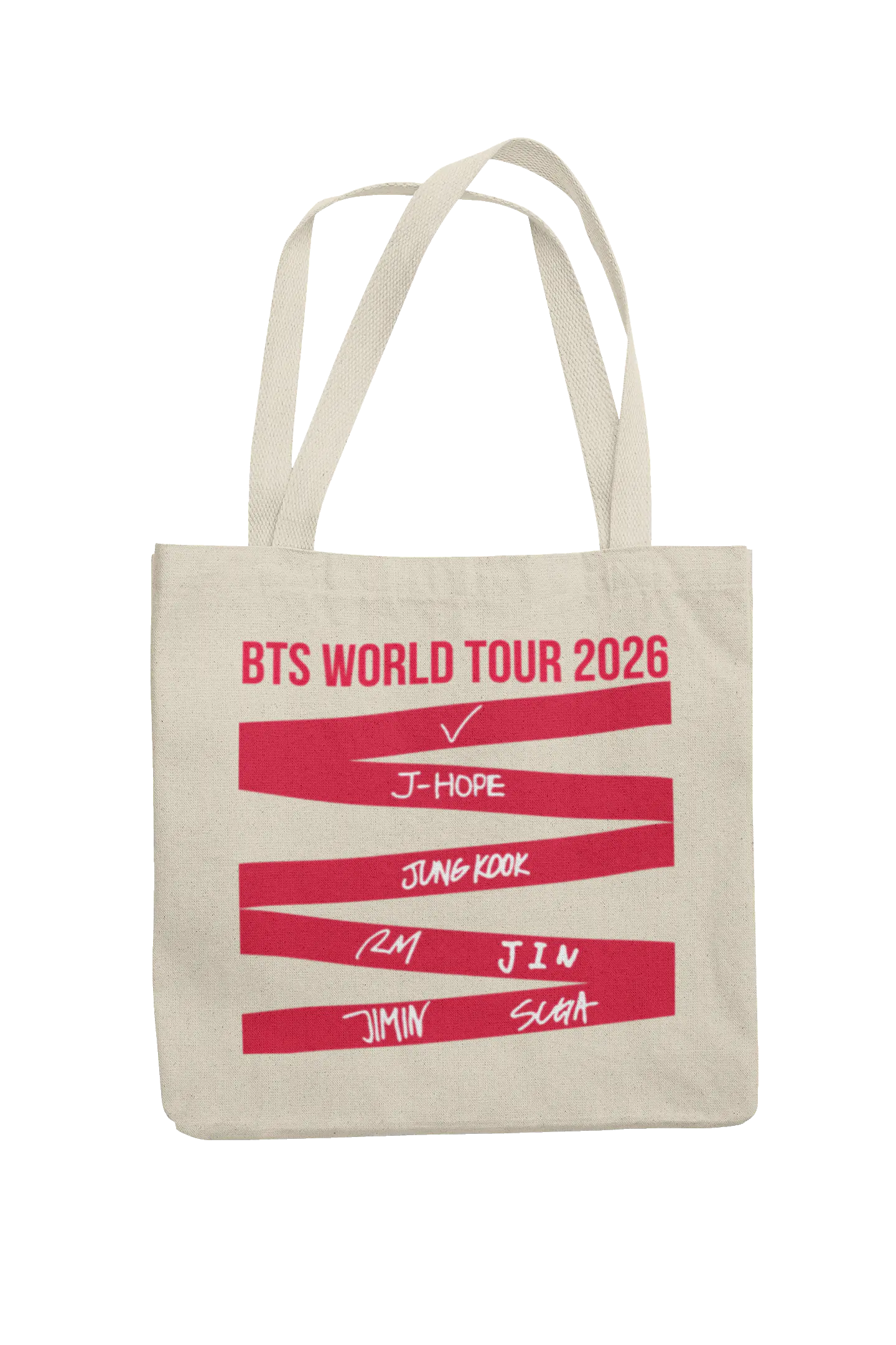 Totebag BTS World Tour 2026 | Red Ribbon 1