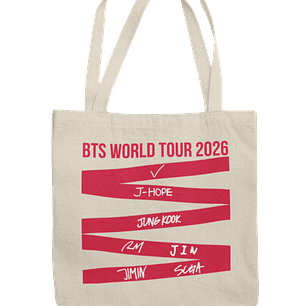 Totebag BTS World Tour 2026