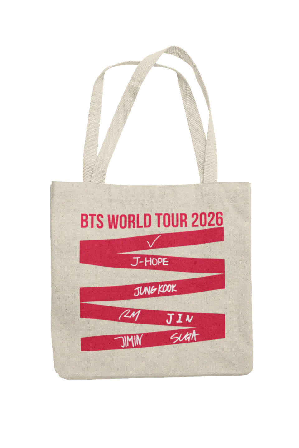 Totebag BTS World Tour 2026 | Red Ribbon 1