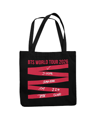 Totebag BTS World Tour 2026