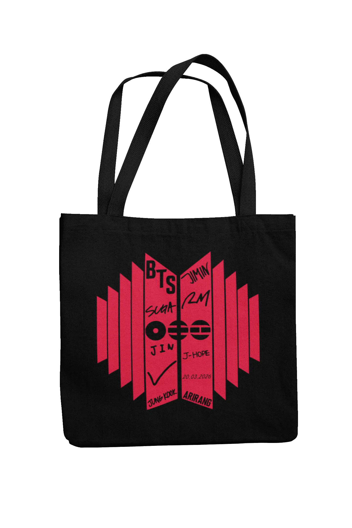 Totebag BTS World Tour 2026 | Signature Logo 1