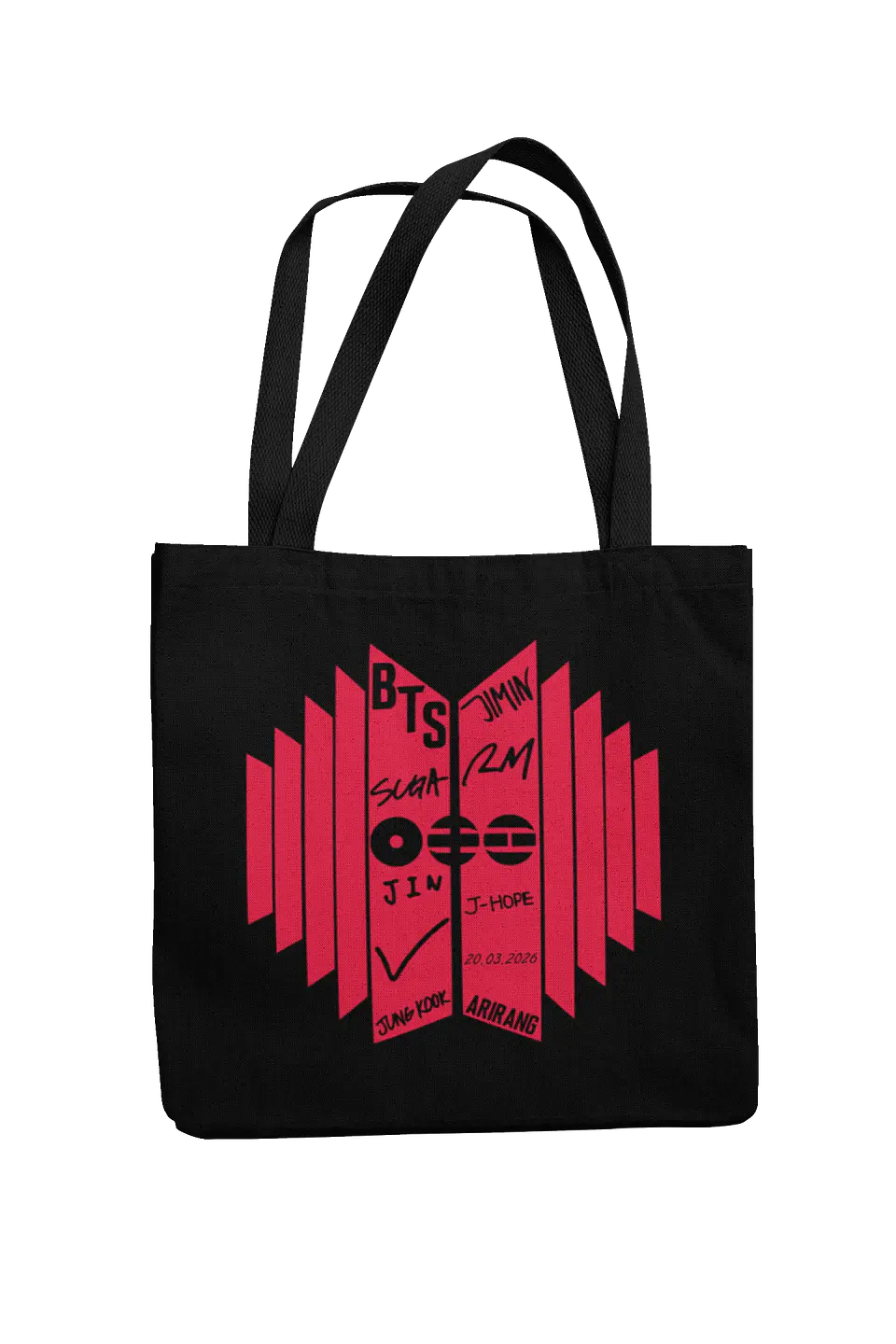 Totebag BTS World Tour 2026 | Signature Logo 1