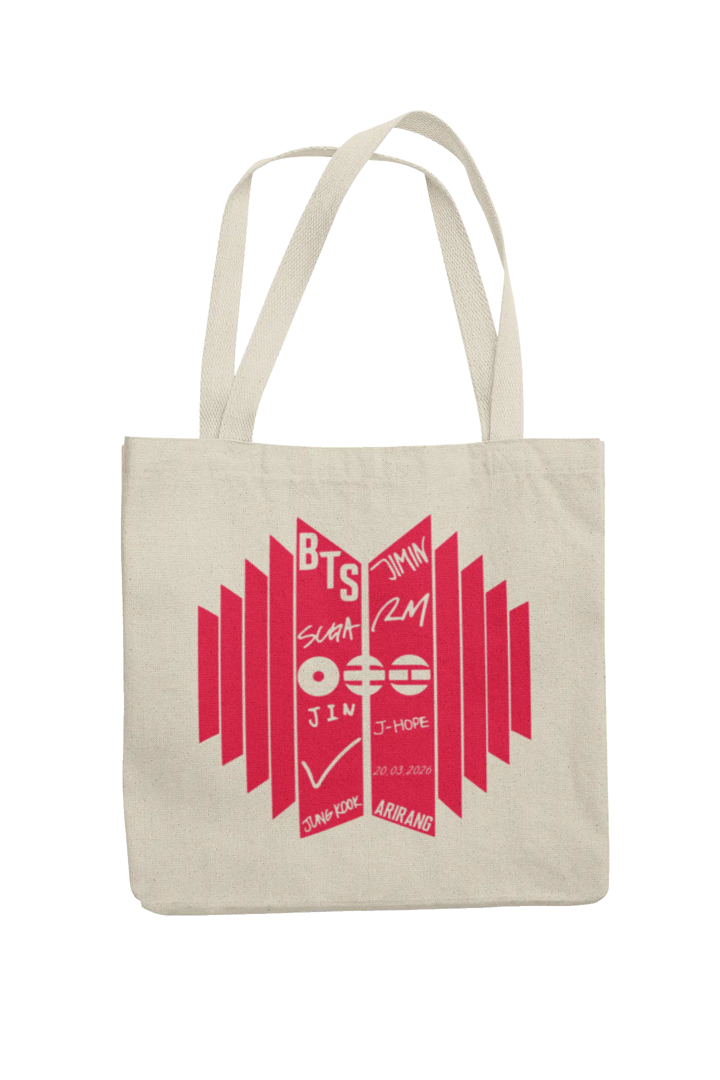 Totebag BTS World Tour 2026 | Signature Logo 2