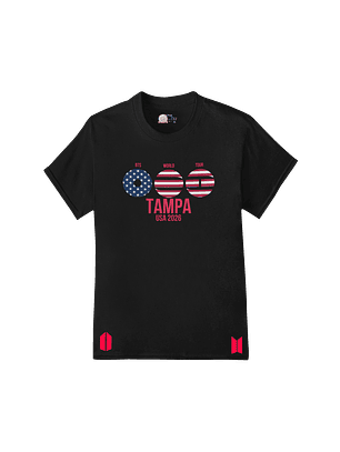 Polera BTS World Tour 2026 – Tampa Chapter