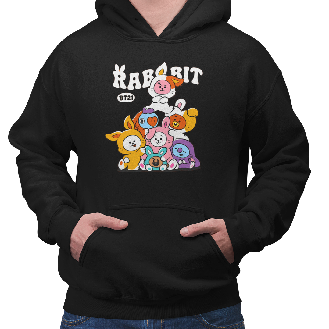 Poleron Cute Bunny Squad  2