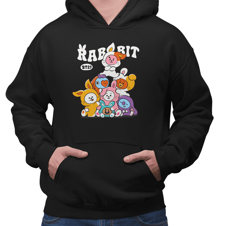 Poleron Cute Bunny Squad  2